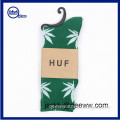 Wholesale Men's Marijuana Style Weed Patterned Wool sports socks importer in usa